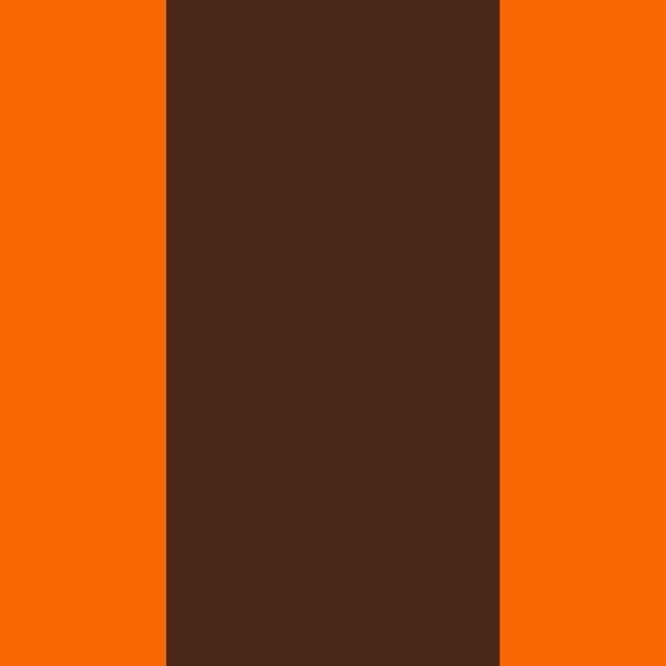 Vertical Stripes Retro 70s Brown and Orange