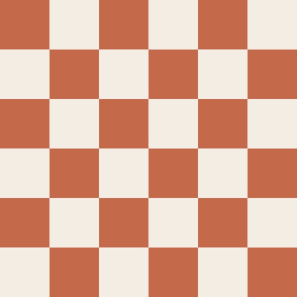 Terracotta Checkered