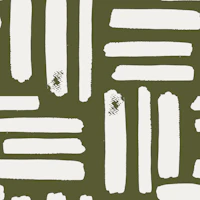 Textured Lines Olive Green Preppy Stripes behang