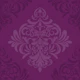Rich Plum Baroque Damask Motif small