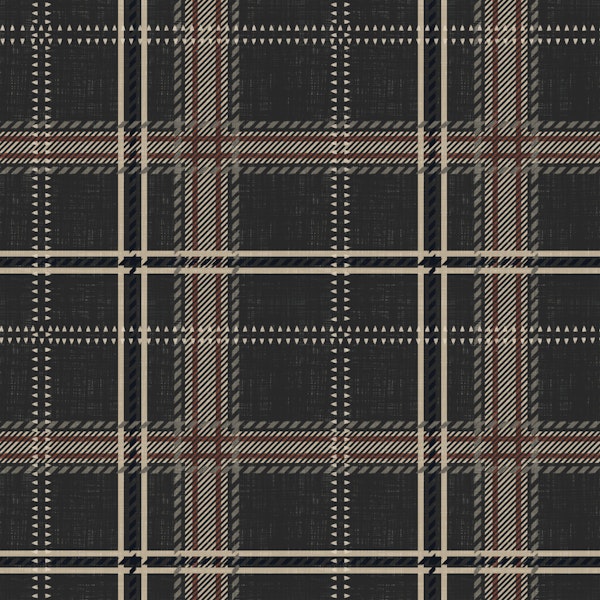 Windowpane Tartan Plaid Bold High Contrast