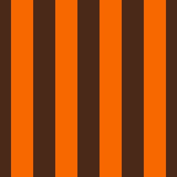 Vertical Stripes Retro 70s Brown Orange
