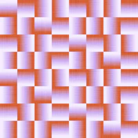 Retro Gradient Checkers Textured Red Mauve tapet