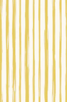 Brushstroke Stripe - yellow tapet