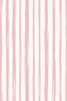 Brushstroke Stripe - pink tapet