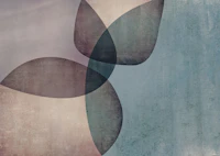 Organic Shapes Muted Tones behang