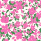 Hot pink and green flowers
