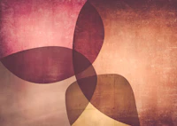 Organic Shapes Autumn Tones papiers peint