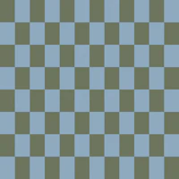 Sky Blue Sage Gingham Grid behang