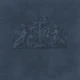 Antique Sphinx Ornament - Navy Blue