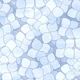 Allover Hydrangea Petals in Powder Blue