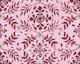 Bold Magenta and Blush Vintage Botanical