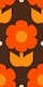 Retro Floral Jonnty Flowers and Dots Pattern
