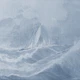 Rough Water Sailing - Misty Blue