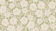 Textured Rose Floral Print in Warm Green