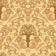 Warm beige woodland animals and owl