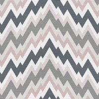 Taupe and ivory chevron zigzags tapete