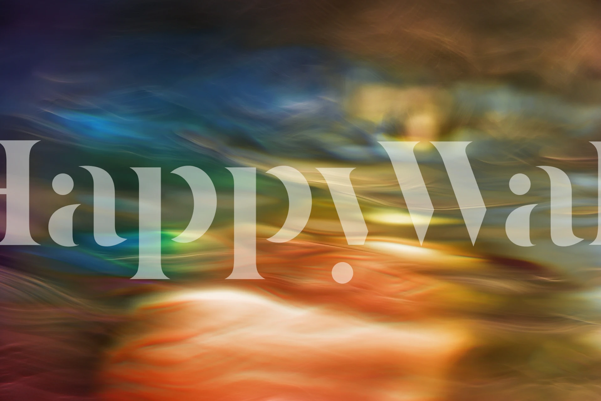 Daydreaming behangontwerp in een kamer