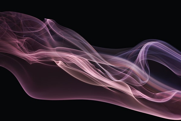 Floating purple in pink