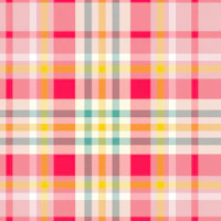 Pink fresh yellow plaid tapeta