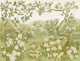 Sage Green Floral Tree Meadow