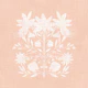 Blush Pink Folk Floral Bouquet
