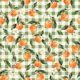 Welcome Clementine on gingham khaki small