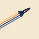 Retro Space Rocket