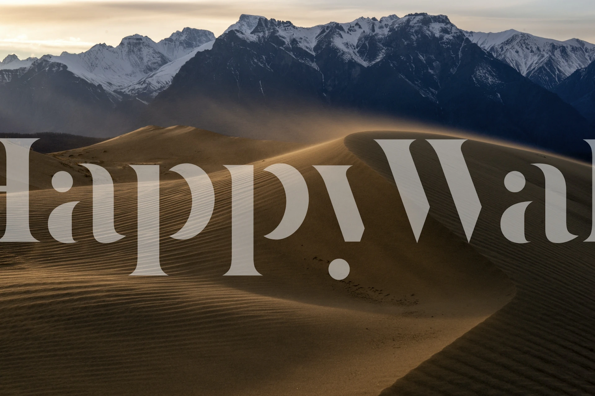 Fondos de pantalla Sunset wind mostrados en una habitación