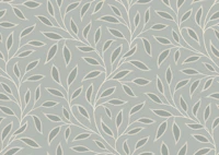 minimal leaves - grey sage green tapet