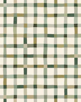 modern windowpane gingham - earthy tapety
