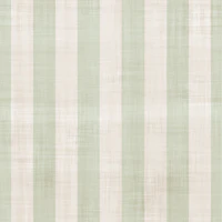 Green Stripes Linen Look Texture wallpaper