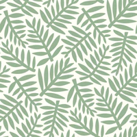 Green Palm Leaves tapete