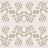 Floral Crossing - Beige tapeet
