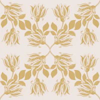 Floral Crossing - Yellow tapeet