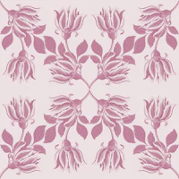 Floral Crossing - Pink tapeet