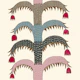 Multicolour botanical stripe tree
