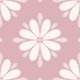 Scandi Geo Flower Moody Pink