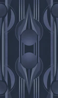 Art Deco - Blue tapete