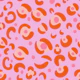 Abstract leopard print