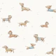 Playful Dachshunds Nursery Off white Small
