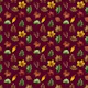 Burgundy Fall Foliage Leaves
