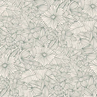 Wild Meadow - Green tapete