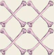 Elevated Classics checkered bones purple plum