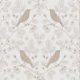 Taupe birds and floral branches