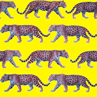 Taupe Jaguar 02 papel pintado