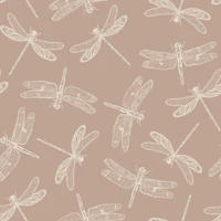 Elegant Dragonfly Haven Medium Scale papier peint