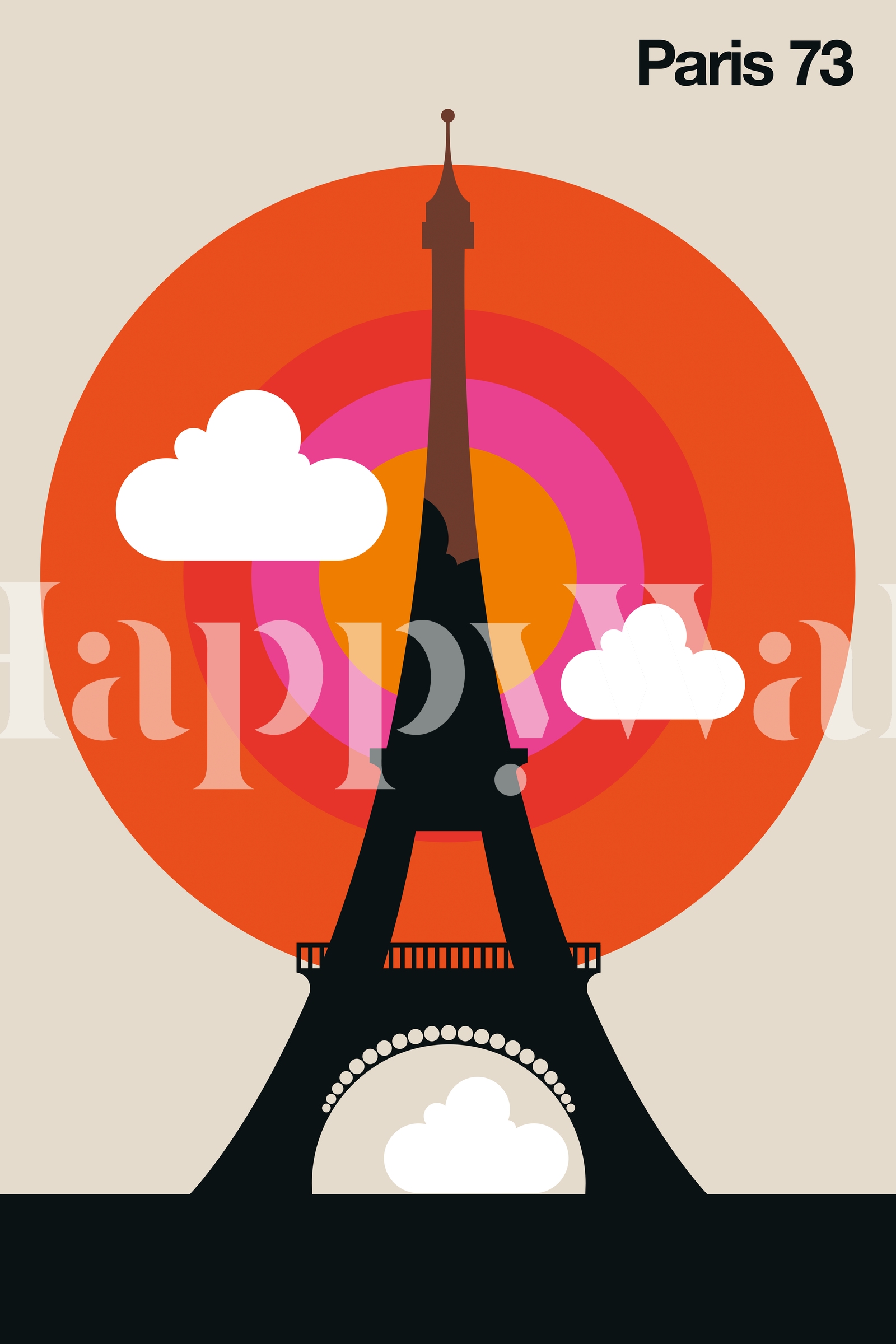 Paris 73 Wallpaper | Happywall.com