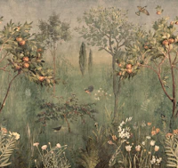 Villa Lucilla Warm papier peint