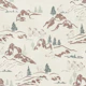 Mountain landscape horses dessert brown green